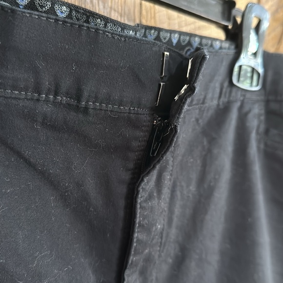 Bandolino comfort stretch waistband Maureen cotton capri black pants size 18 - Picture 3 of 11